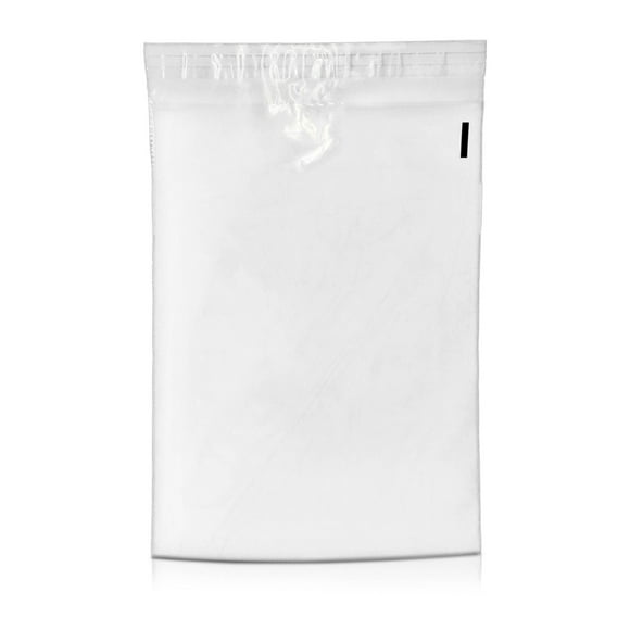 RetailSource P201406RC250 Reclosable Poly Bags 20 x 14 Pack of 250 Clear 6 mil 20 x 14 